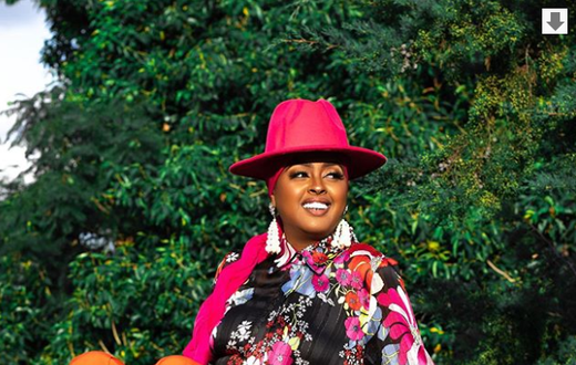 Amina Abdi's glamorous fashion