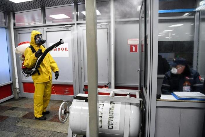 Russia's PM credited a nationwide lockdown and 'systematic work' over the past two months for slowing the rate of new infections