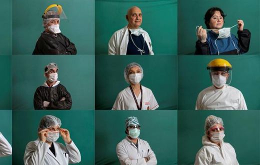 Turkey's medical teams have been on the frontline treating COVID-19 patients -- but the disease has been spreading, topping 34,000 cases and 725 deaths by Monday