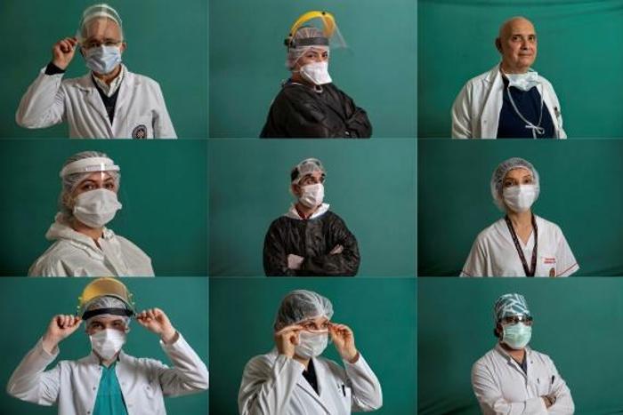 Turkey's medical teams have been on the frontline treating COVID-19 patients -- but the disease has been spreading, topping 34,000 cases and 725 deaths by Monday