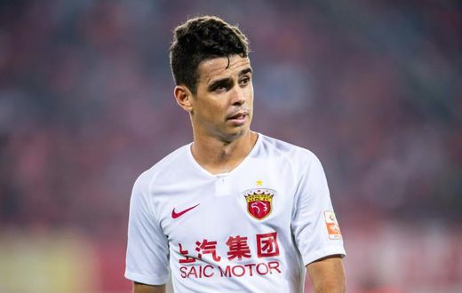 Shanghai SIPG's Brazilian import Oscar is reported to be earning almost $30 million a year