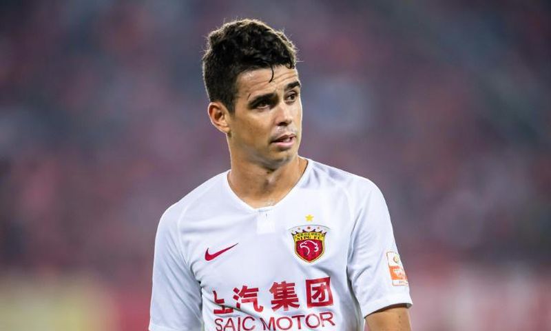 Shanghai SIPG's Brazilian import Oscar is reported to be earning almost $30 million a year