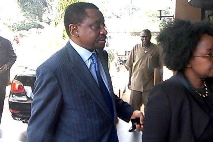 James Orengo (left) with his wife and personal lawyer Betty Murungi