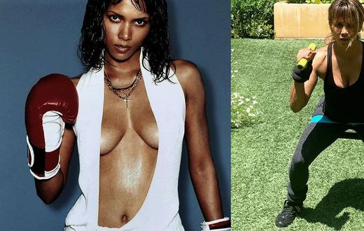 Halle Berry Says She Never Does Situps Or Crunches