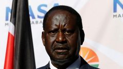 Former Prime Minister Raila Odinga