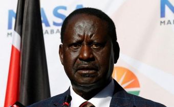Former Prime Minister Raila Odinga