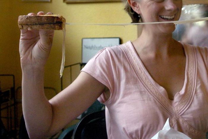 Dr. Pimple Popper Pops Stringy Cheese Blackheads