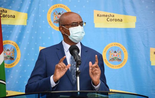 Kenya's Ministry of Health announces 74 new coronavirus cases, total now at 1962