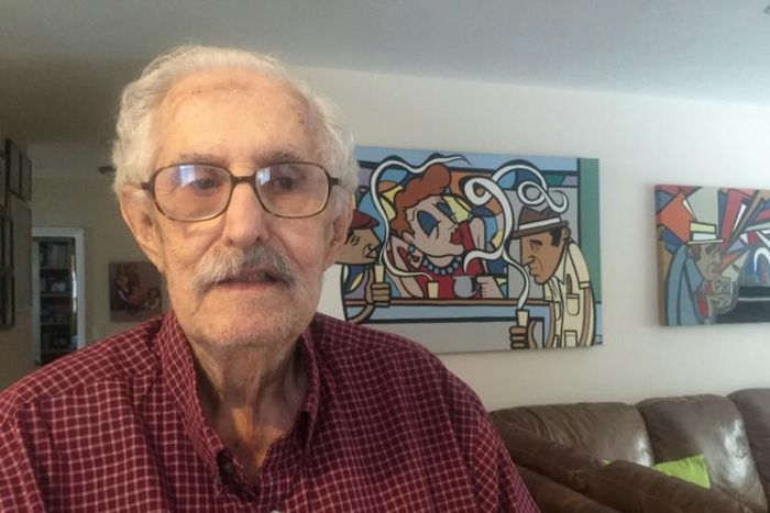 CIA-trained former Cuban spy Antonio Veciana, pictured in Miami in May 2017, died at age 91 following a long illness