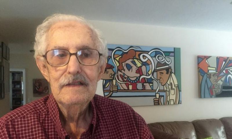 CIA-trained former Cuban spy Antonio Veciana, pictured in Miami in May 2017, died at age 91 following a long illness