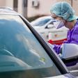 A German hospital in the town of Gross-Gerau is offering drive-through testing for the novel coronavirus