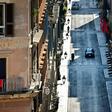 Civil protection service chief Angelo Borrelli called the drop from 4,068 on Friday to 3,994 on Saturday in the number of critical patients an important moment in Italy's battle against COVID-19; picture from April 4, 2020