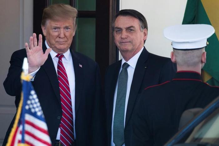 US President Donald Trump hosted Brazilian President Jair Bolsonaro at the White House last year