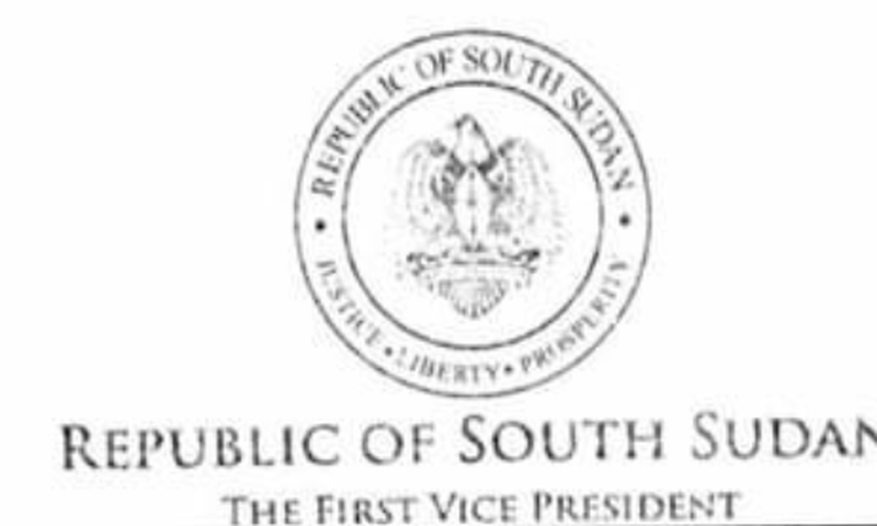Republic of South Sudan, The First Vice President