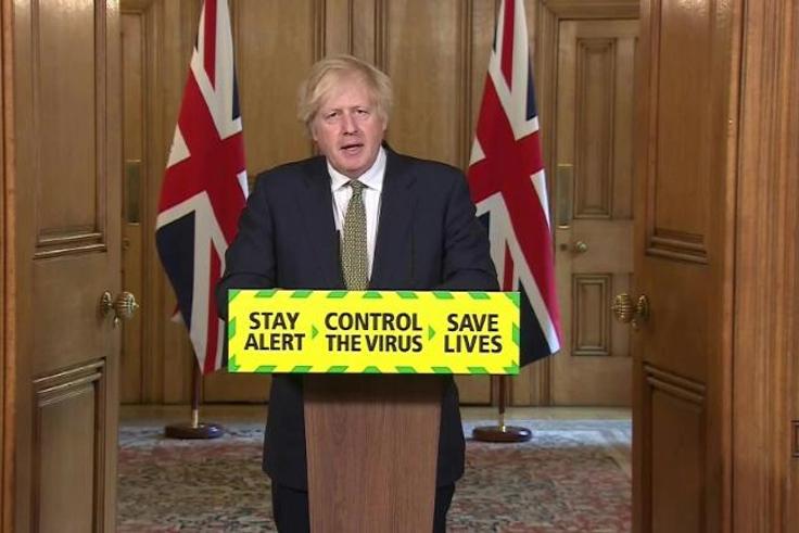 British PM Boris Johnson expresses reiterates his support for his embattled top aide Dominic Cummings