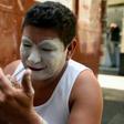 Gabriel Gonzalez works as a street clown in Mexico City -- his job is a lot harder in the age of coronavirus, and he's making 10 times less money than before