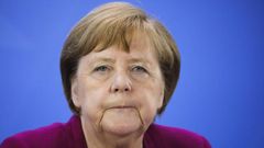 In a speech outlining Germany's priorities when it takes over the EU's rotating presidency in July 2020, Chancellor Angela Merkel said the economic and social upheaval from the pandemic has turned the world upside down