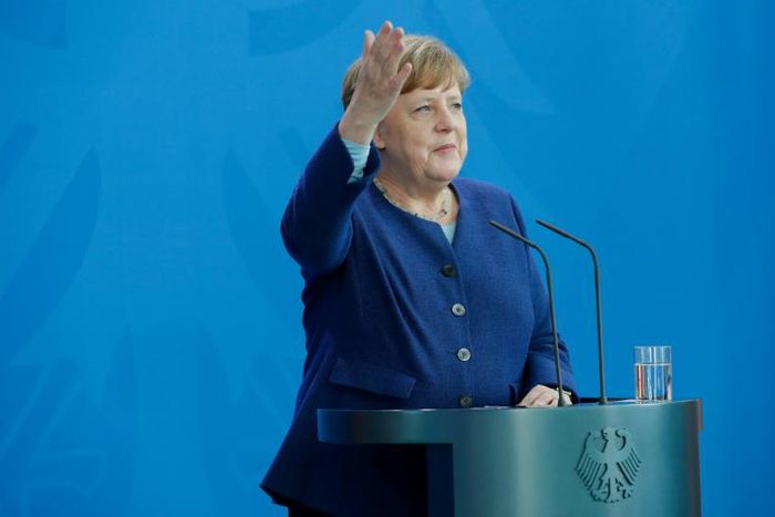 Merkel's federal government is facing resistance from two of Germany's eastern states over how fast to relax social distancing rules