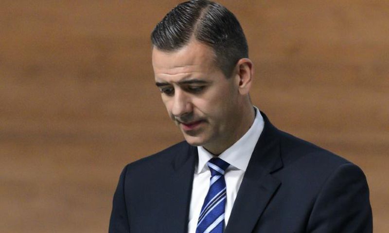 (FILES) Markus Kattner seen in February 2016. FIFA's former acting secretary general has been banned from all football-related activity for 10 years and fined one million Swiss francs ($1.056m) after being guilty of conflicts of interest and abusing hi...