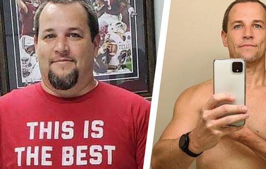 This Shredded Guy Used to Weigh 65 Pounds More