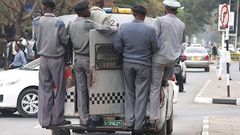 Nairobi Governor Mike Sonko bars city inspectorate "Kanjo" from making arrests indefinitely says Coronavirus, suspended court functions informed decision