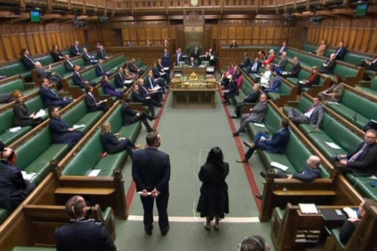 Only 50 MPs will be able to sit in the 650-strong House of Commons