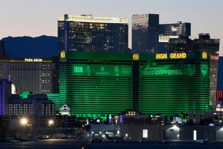 The MGM Grand Hotel & Casino on the Las Vegas Strip is among those set to closer over the coronavirus pandemic