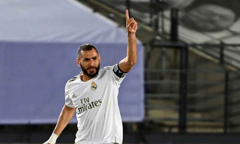 Karim Benzema scored his 23rd goal of the season as Real Madrid beat Alaves 2-0 on Friday.