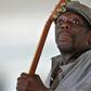 American blues musician Lucky Peterson, pictured at the 2015 Newport Jazz Festival,