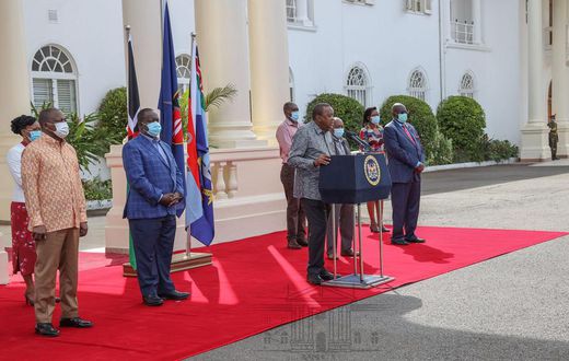 Executive office block at State House placed on partial lock down after Covid-19 cases