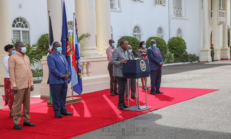 Executive office block at State House placed on partial lock down after Covid-19 cases