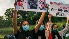 As far away as the United States, members of the Oromo community have protested the death of musician and activist Hachalu Hundessa