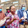 Kirinyaga Governor Anne Mumbi Waiguru inspecting a county project. 23 MCAs on June 9, 2020 voted to impeach her over gross misconduct and abuse of office