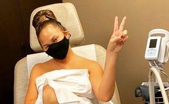 Chrissy Teigen Shares Photo From Her OB/GYN