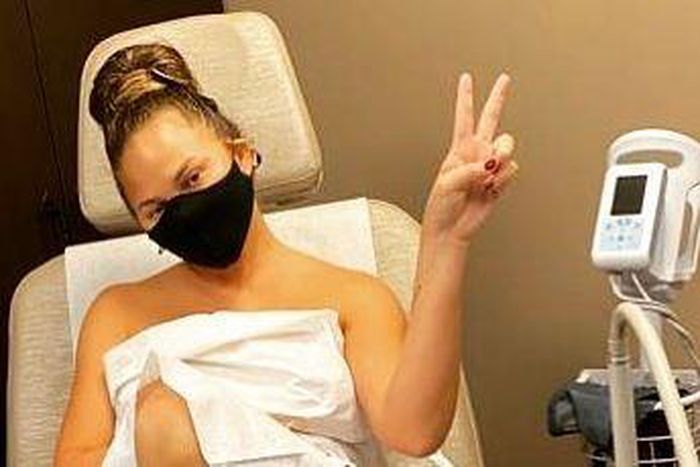 Chrissy Teigen Shares Photo From Her OB/GYN