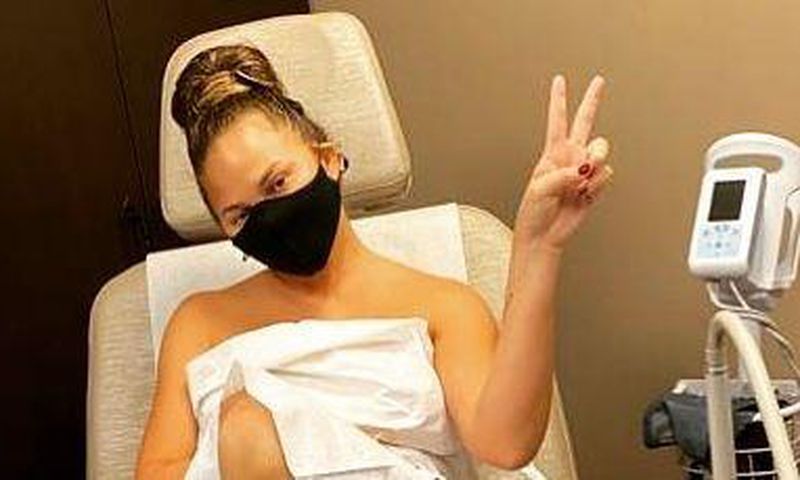 Chrissy Teigen Shares Photo From Her OB/GYN