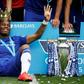 Didier Drogba won the Premier League title four times with Chelsea