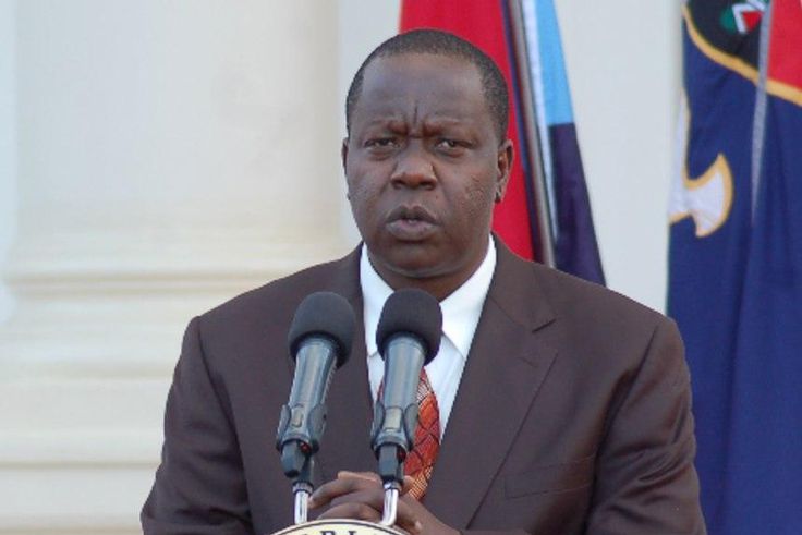 Interior CS Fred Matiang'i. Government declares Friday Public Holiday
