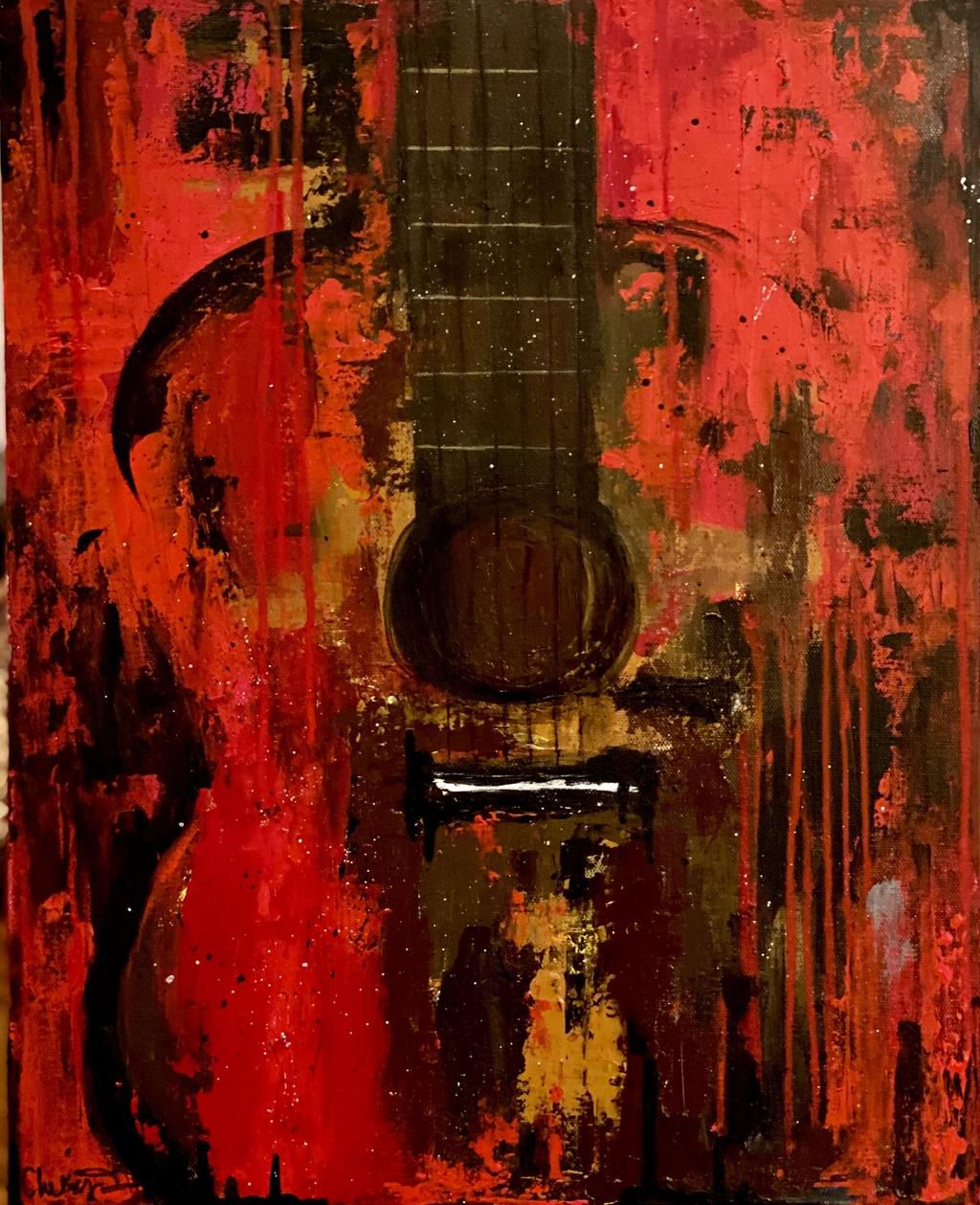 One of Chelsey Tuckers paintings