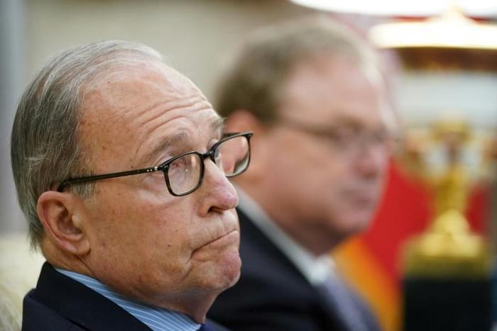 White House economic adviser Larry Kudlow said individual businesses "are probably going to wind up leading" on work safety