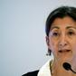 French-Colombian politician and former FARC hostage Ingrid Betancourt speaking at a conference in Bogota, Colombia in May 2016