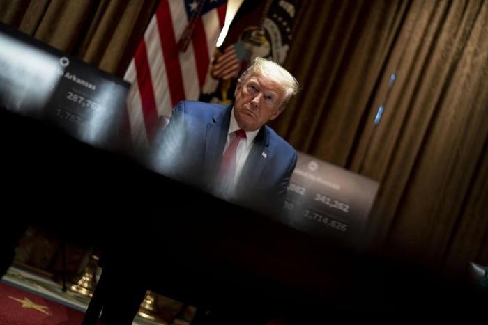 President Donald Trump is eager to put the coronavirus pandemic behind him as he seeks to resurrect the US economy and win re-election