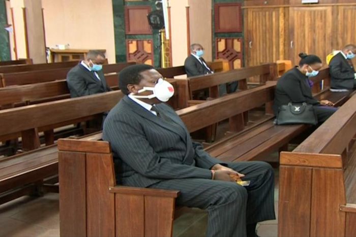 Mishap causes President Uhuru Kenyatta not to speak at Archbishop Emeritus Ndingi Mwana a'Nzeki's funeral service