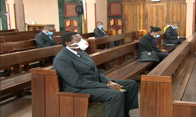 Mishap causes President Uhuru Kenyatta not to speak at Archbishop Emeritus Ndingi Mwana a'Nzeki's funeral service