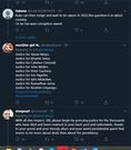 Reactions from KOT over Raila Odinga's post on George Floyd.