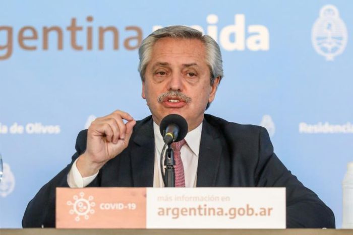 President Alberto Fernandez said Argentina would improve its debt-repayment offer