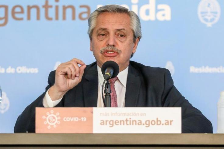 President Alberto Fernandez said Argentina would improve its debt-repayment offer
