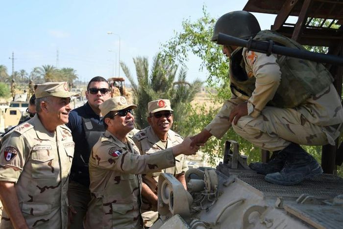 Tough words from Egyptian President Abdel Fattah al-Sisi warning Libya's Turkish-backed unity government forces to halt their advance have raised the prospect of direct Egyptian intervention but analysts say war between Cairo and Ankara is unlikely