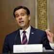 Republican Representative John Ratcliffe, pictured here testifying the Senate Intelligence Committee, has been confirmed as the new directo of national intelligence