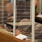 Syrian defendants Anwar Raslan (L), 57, and Eyad al-Gharib (R), 43, wait in the courtroom before the start of an unprecedented trial on state-sponsored torture in Syria, at court in Koblenz, western Germany